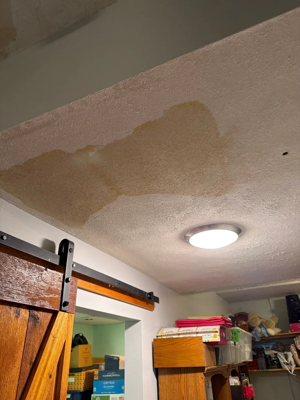 certified dry-out in progress at Stoney Run home