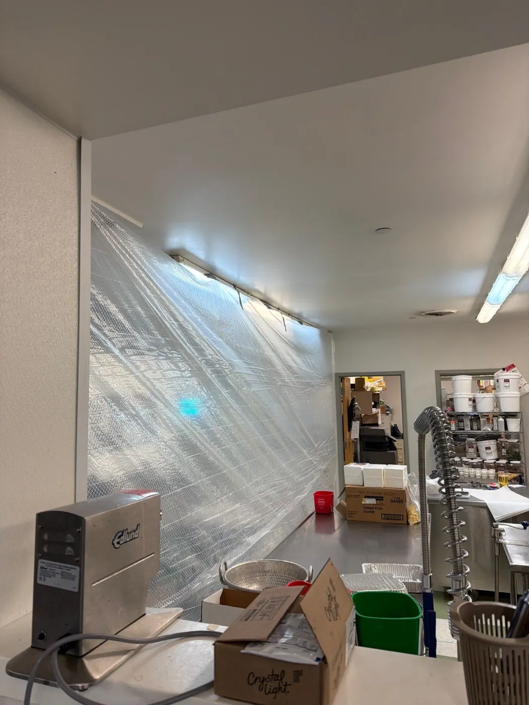 Large-scale water extraction in Stoney Run business space